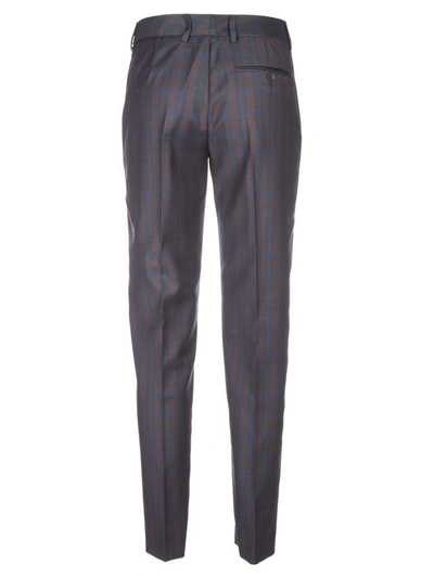 Shop Paul Smith Classic Fit Trousers In Blue