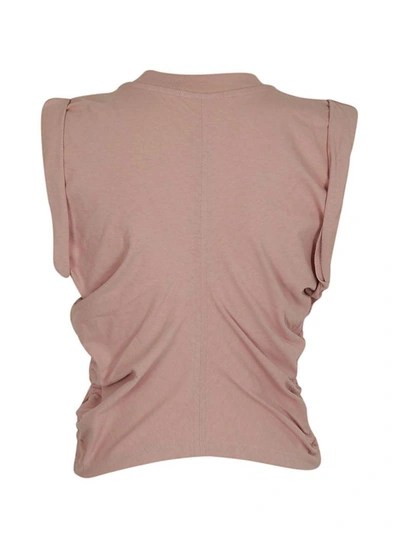 Shop Alexander Wang T T By Alexander Wang Ruched Detail Top In Pink