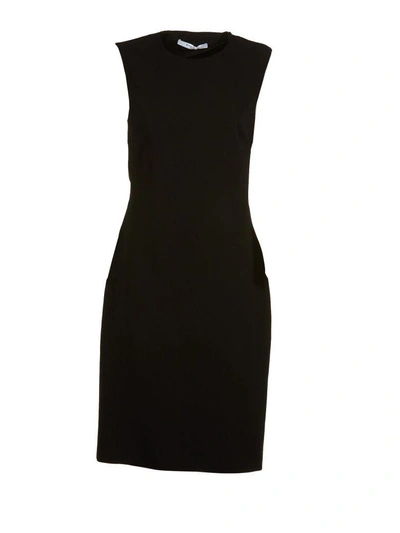 Shop Givenchy Midi Dress In Nero