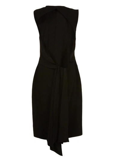 Shop Givenchy Midi Dress In Nero