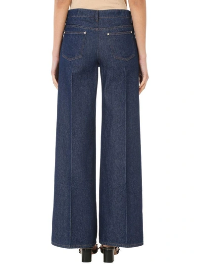 Shop Red Valentino Blue Flare Jeans