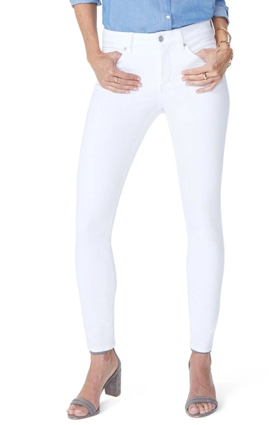 Shop Nydj Ami Skinny Jeans In Optic White