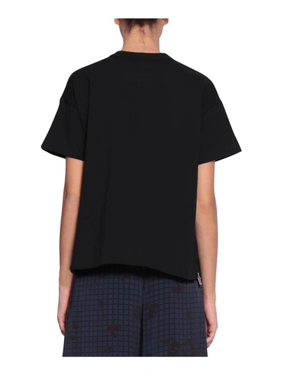 Shop Sacai Stasis As To Vector All In Due Course T-shirt In Multicolor