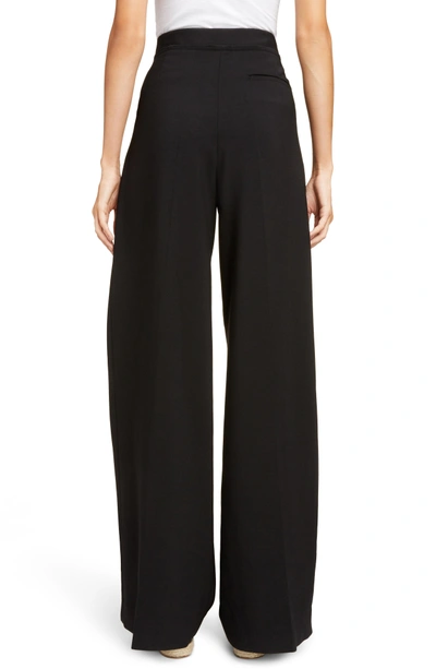 Shop Jw Anderson Wide Leg Trousers In Black