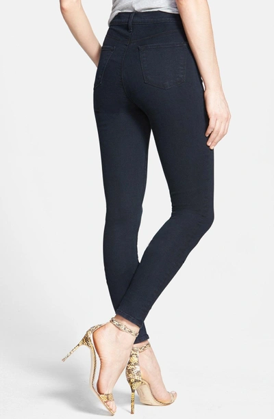 Shop J Brand 2311 Maria High Waist Super Skinny Jeans In Blue Bird