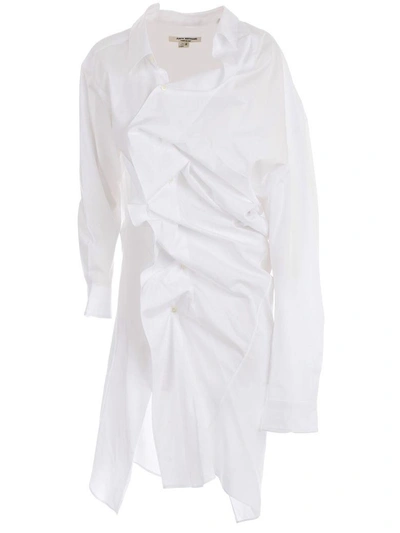 Shop Junya Watanabe Dress In White