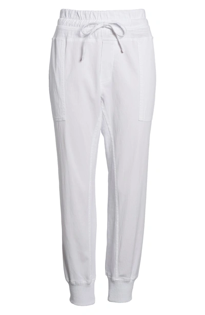 Shop James Perse Jogger Pants In White