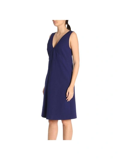 Shop Capucci Dress Dress Women  In Blue