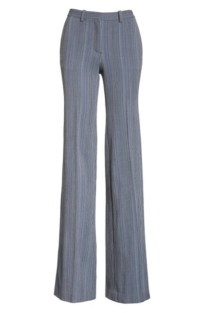 Shop Theory Demitria 2 Eldora Stripe Pants In Indigo Multi