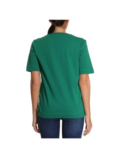 Shop Love Moschino T-shirt T-shirt Women Moschino Love In Green