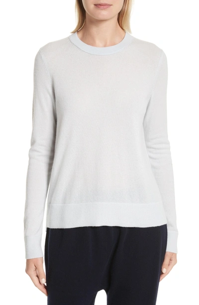 Shop Vince Cashmere Sweater In Ice