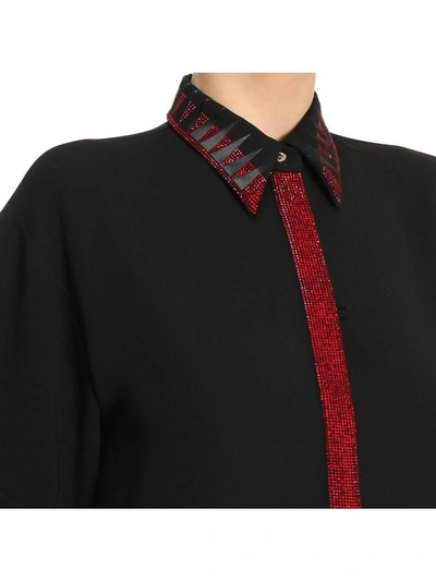 Shop Versace Shirt Shirt Women  Collection In Black