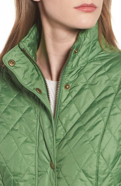 Shop Barbour Flyweight Quilted Jacket In Clover