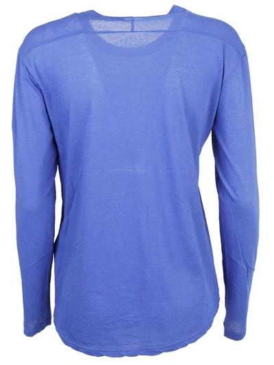 Shop Zucca Round Neck Sweatshirt In Bluette