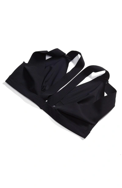Shop Commando Strappy Back Bralette In Black