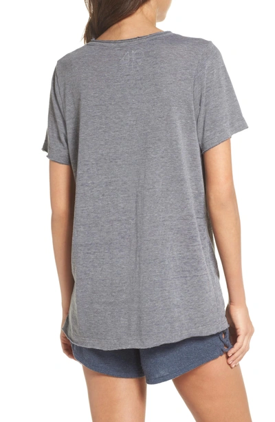 Shop Chaser Coffee Tee In Streaky Grey