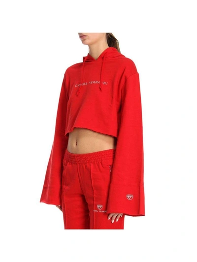 Shop Chiara Ferragni Sweater Sweater Women  In Red