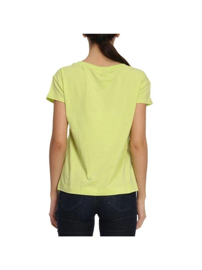 Shop Love Moschino T-shirt T-shirt Women Moschino Love In Green