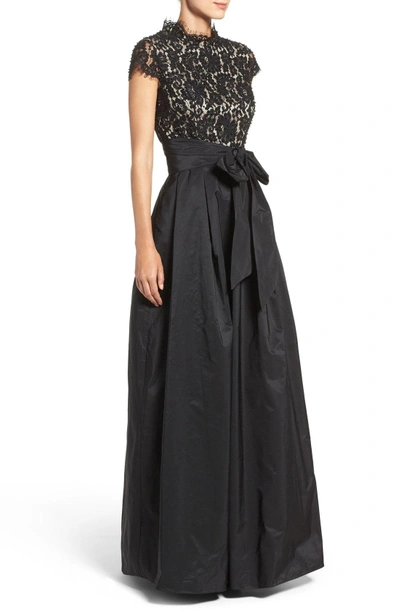 Eliza j beaded bodice best sale ballgown
