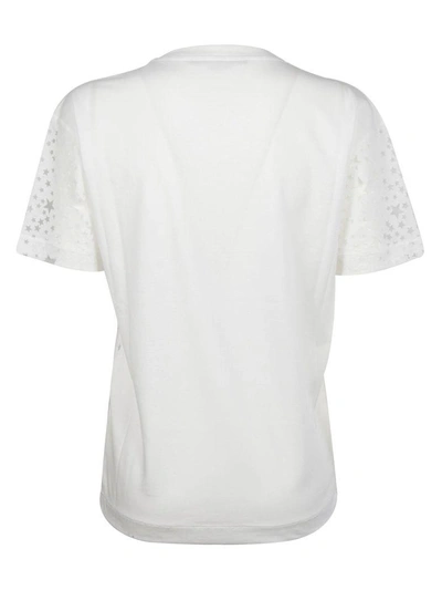 Shop Stella Mccartney Star T-shirt In White