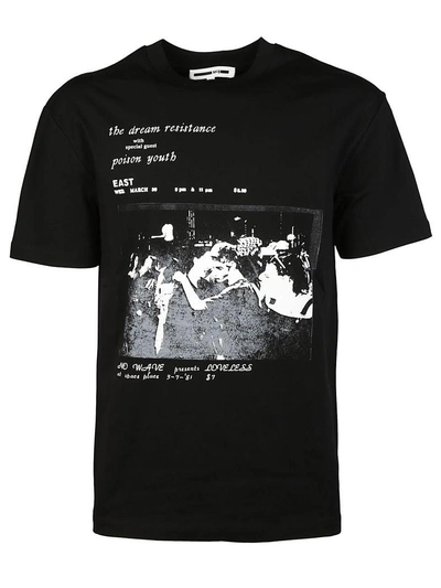 Shop Mcq By Alexander Mcqueen Mcq Alexander Mcqueen Printed T-shirt In Black