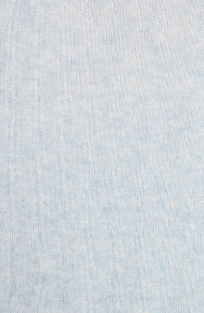 Shop Adam Lippes Brushed Cashmere Sweater In Soft Blue