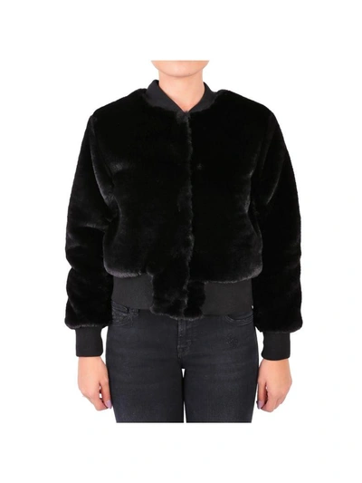 Shop Numero 00 Faux Leather Jacket In Black