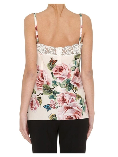 Shop Dolce & Gabbana Top In Multicolor