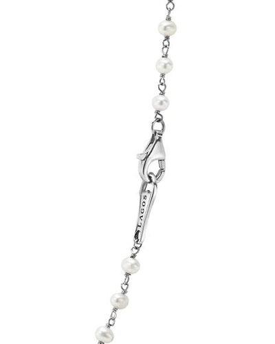 Shop Lagos Luna Pearl-tassel Necklace