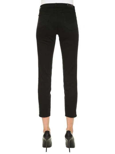 Shop J Brand High Rise Crop Maude In Nero