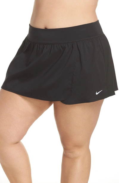 Shop Nike Swim Board Skirt In Black
