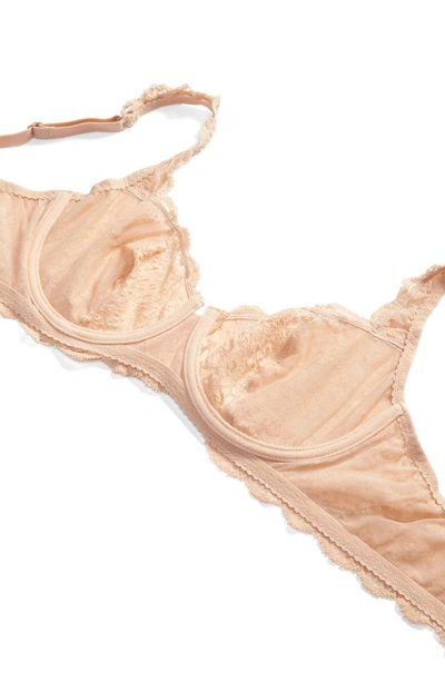Shop Cosabella 'prettie' Underwire Balconette Bra In Blush
