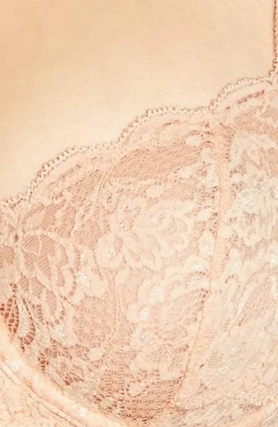Shop Cosabella 'prettie' Underwire Balconette Bra In Blush