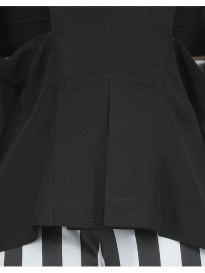 Shop Ann Demeulemeester Wool Waist Coat In Black