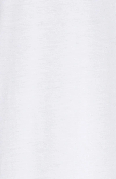 Shop Stella Mccartney Ministar Logo Cotton Tee In Pure White