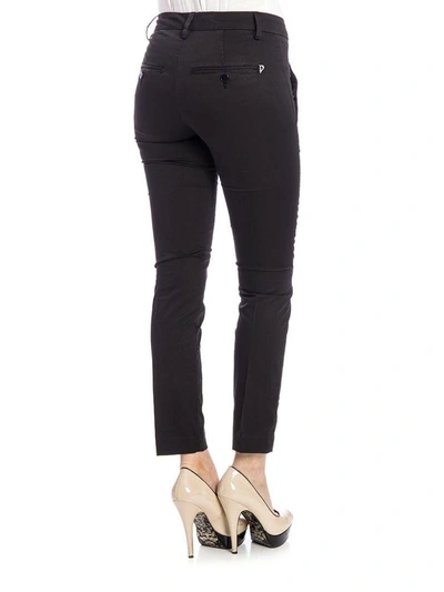Shop Dondup Perfect Trouser In Black