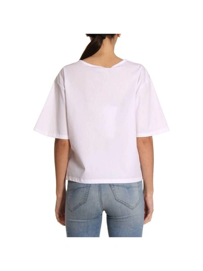 Shop Love Moschino Top Top Women Moschino Love In White