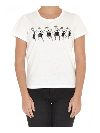 Shop Marc Jacobs Classic Tshirt In Ivory