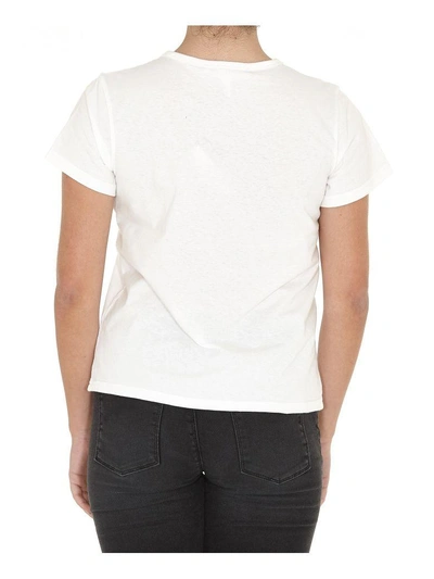 Shop Marc Jacobs Classic Tshirt In Ivory