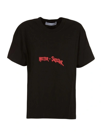 Shop Iro Walta T-shirt In Nero Rosso