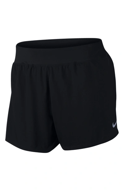 Shop Nike Flex Dry Running Shorts In Black
