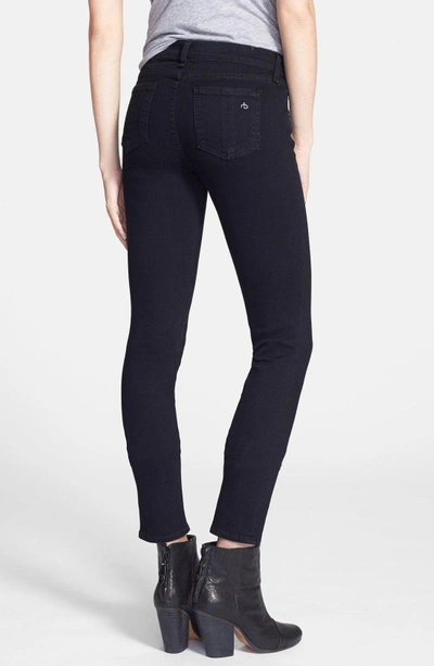 Shop Rag & Bone 'the Skinny' Stretch Jeans In Coal