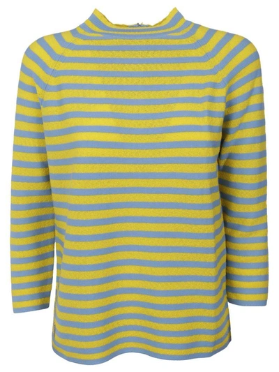 Shop Marc Jacobs Striped Sweater In Giallo