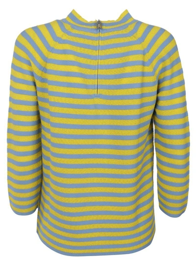 Shop Marc Jacobs Striped Sweater In Giallo