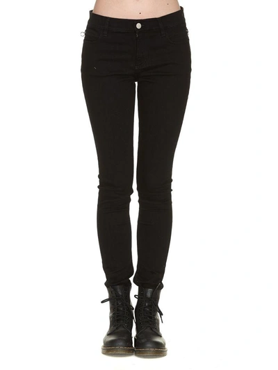 Shop Alyx Zip Back Jeans In Black