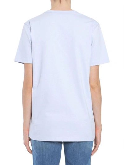 Shop Carven Oversize Fit T-shirt In Azure