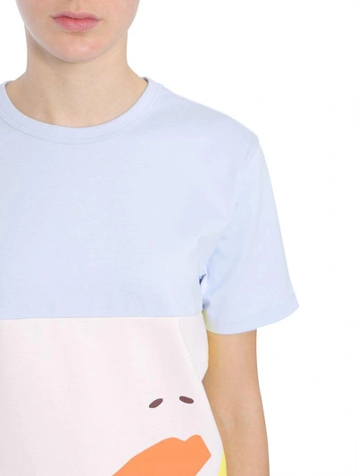 Shop Carven Oversize Fit T-shirt In Azure