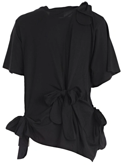 Shop Simone Rocha Short Sleeve T-shirt In Black
