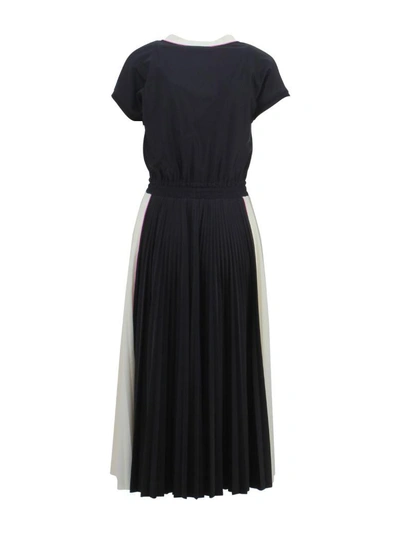 Shop Valentino Wrap-effect Dress In Black