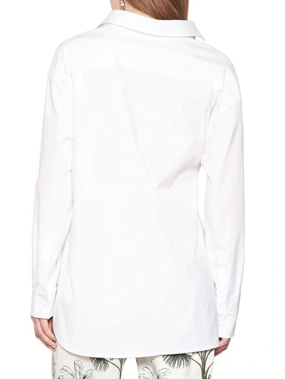 Shop Alberta Ferretti Shirt In White